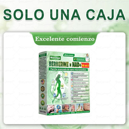 𝐆𝐞𝐞𝐋𝐞𝐦𝐨𝐧® Parche de Microagujas Nano Avanzado 10 en 1 con Moringa, Berberina y NAD+(𝐒𝐨𝐥𝐨 𝐮𝐧𝐚 𝐯𝐞𝐳 𝐚𝐥 𝐝í𝐚, 𝐜𝐚𝐦𝐛𝐢𝐨𝐬 𝐯𝐢𝐬𝐢𝐛𝐥𝐞𝐬 𝐞𝐧 𝟕 𝐝í𝐚𝐬)🎉 𝐏𝐚𝐫𝐚 𝐨𝐛𝐞𝐬𝐢𝐝𝐚𝐝, 𝐏𝐈𝐄𝐋 𝐅𝐋𝐎́𝐂𝐈𝐃𝐀, 𝐝𝐢𝐚𝐛𝐞𝐭𝐞𝐬, 𝐚𝐩𝐧𝐞𝐚 𝐝𝐞𝐥 𝐬𝐮𝐞ñ𝐨, 𝐩𝐫𝐨𝐛𝐥𝐞𝐦𝐚𝐬 𝐚𝐫𝐭𝐢𝐜𝐮𝐥𝐚𝐫𝐞𝐬 𝐲 𝐦á𝐬